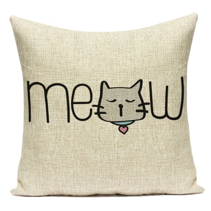 Cat Lovers Cushion Covers.