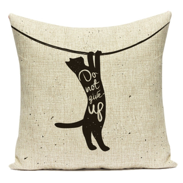 Cat Lovers Cushion Covers.