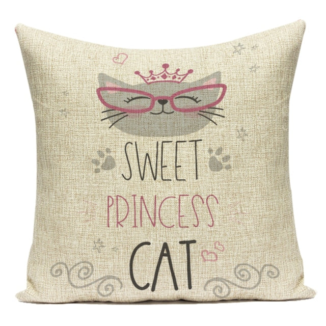 Cat Lovers Cushion Covers.