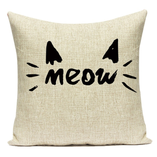 Cat Lovers Cushion Covers.