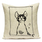 Cat Lovers Cushion Covers.