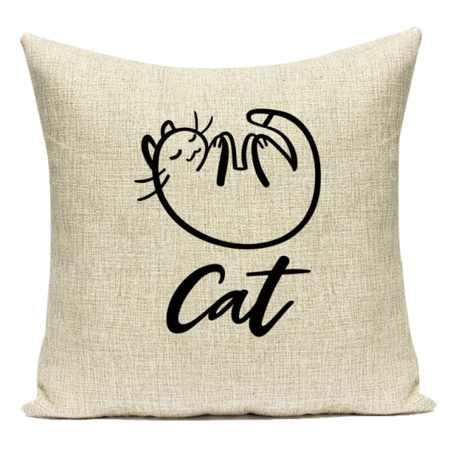 Cat Lovers Cushion Covers.