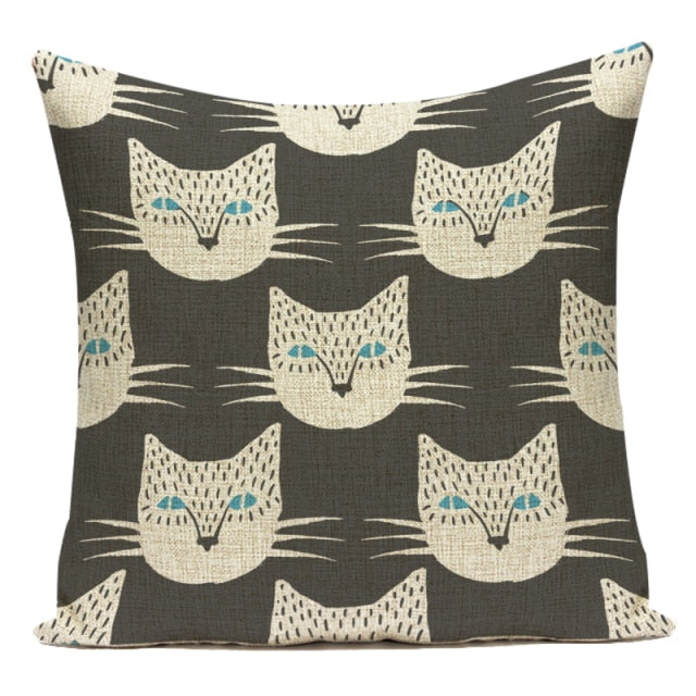 Cat Lovers Cushion Covers.