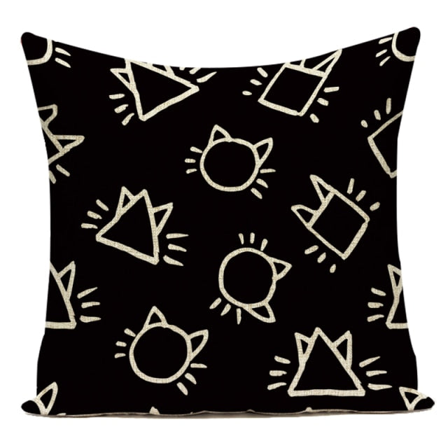 Cat Lovers Cushion Covers.