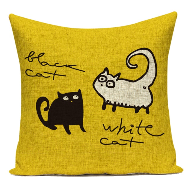 Cat Lovers Cushion Covers.