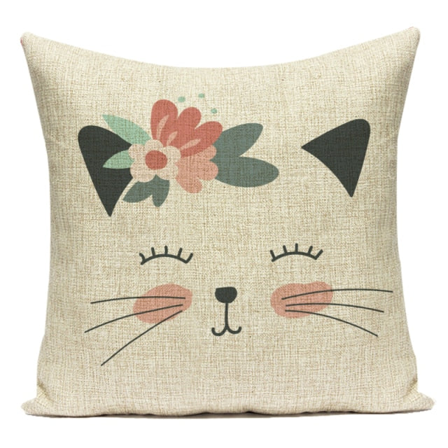 Cat Lovers Cushion Covers.
