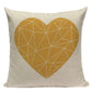 Modern Yellow Cushion Covers.
