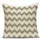 Mellow Yellow & Grey Geometric Cushion Covers.