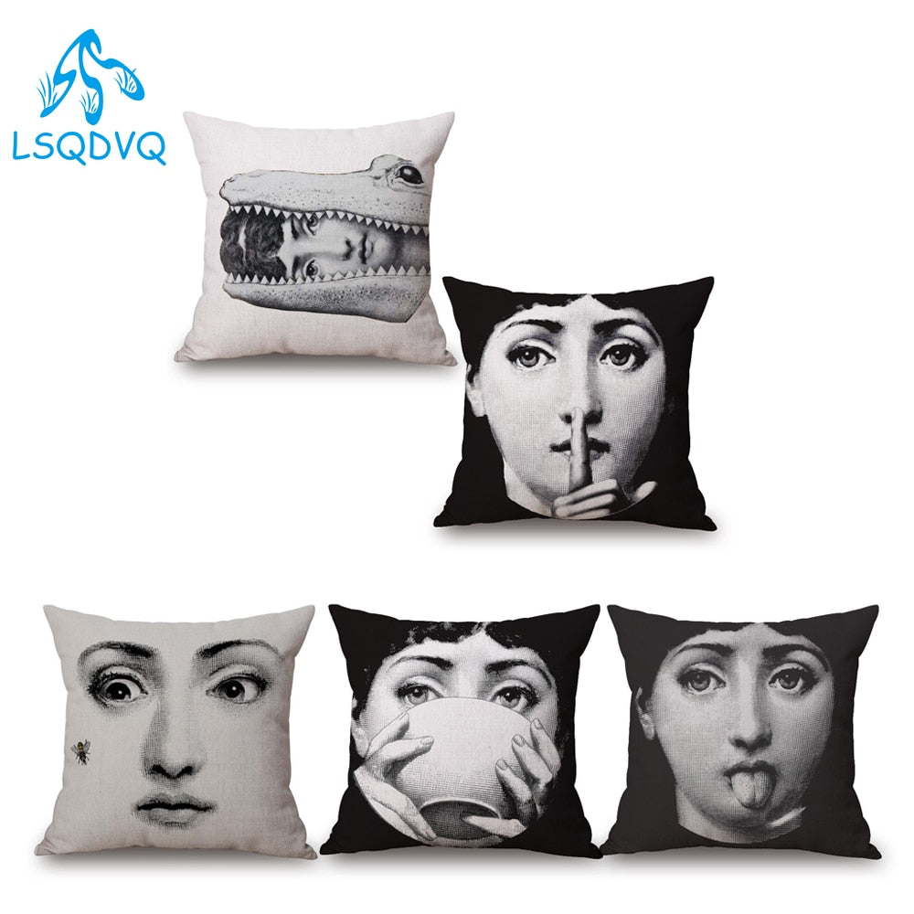 The Face Cushion Covers.