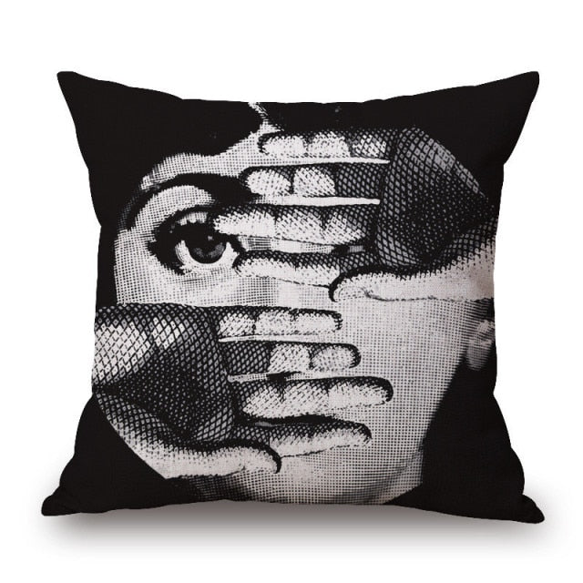 The Face Cushion Covers.