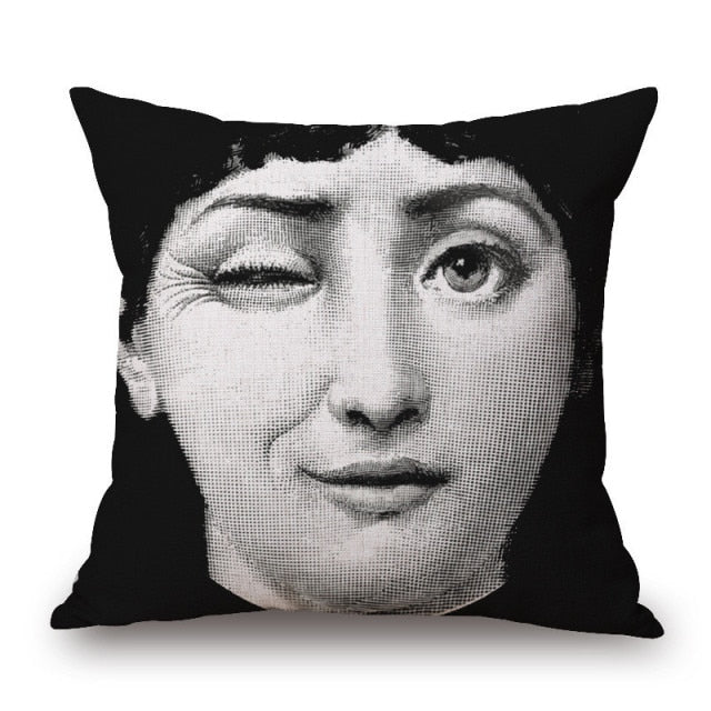 The Face Cushion Covers.
