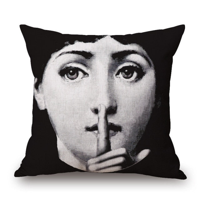 The Face Cushion Covers.