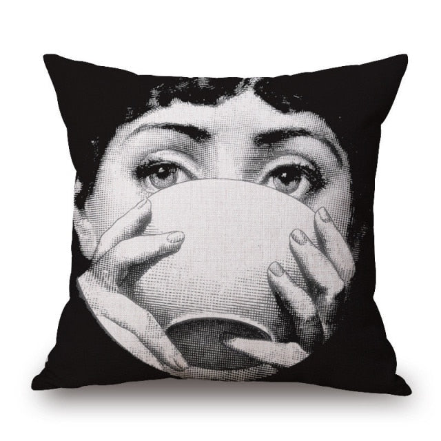 The Face Cushion Covers.