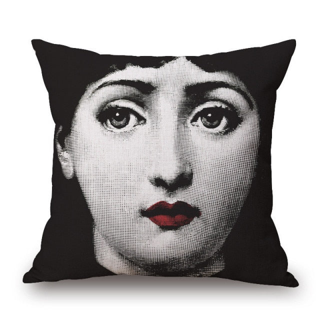 The Face Cushion Covers.