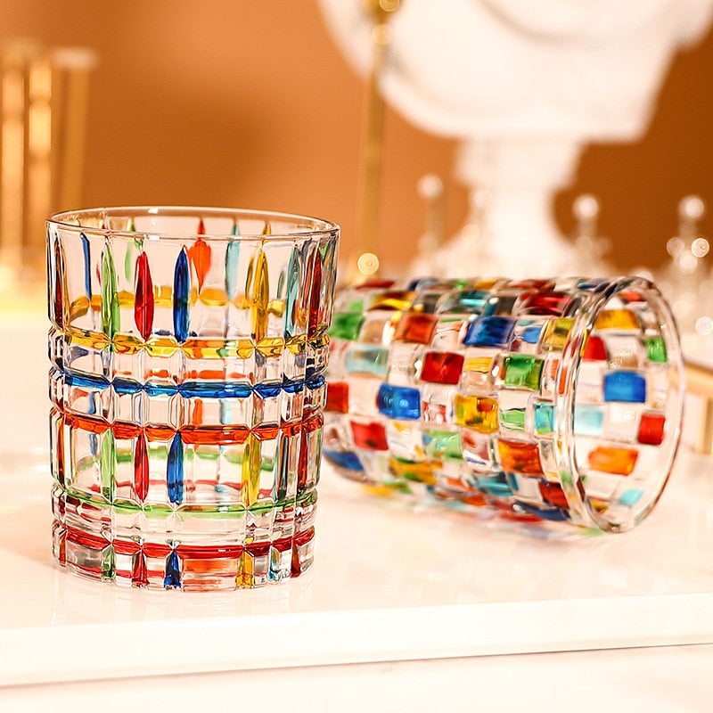 Colorful Crystal Glasses