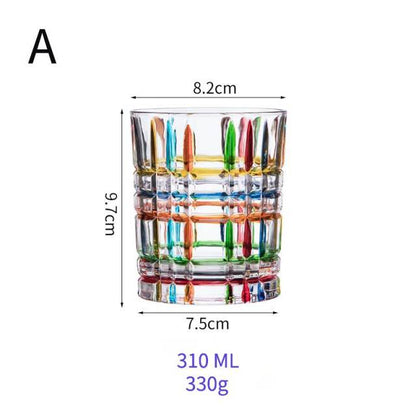Colorful Crystal Glasses