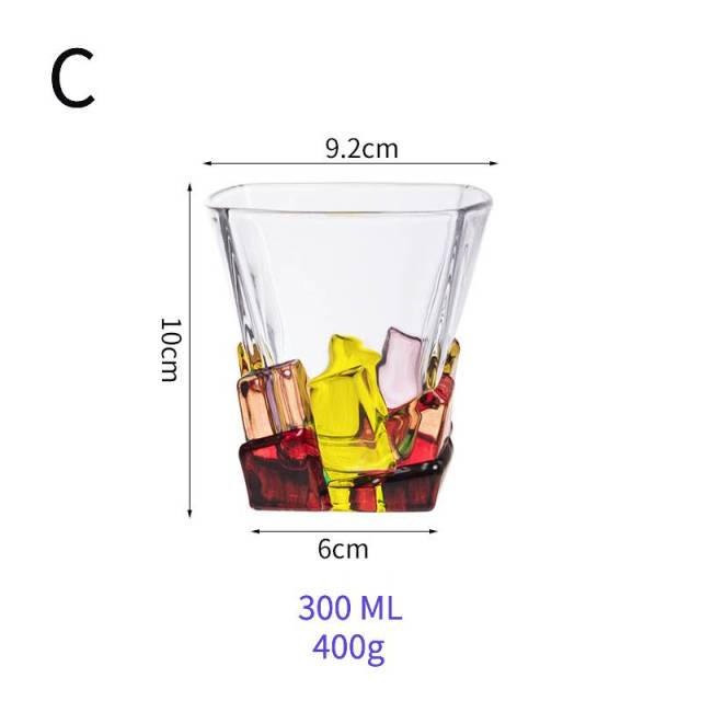 Colorful Crystal Glasses