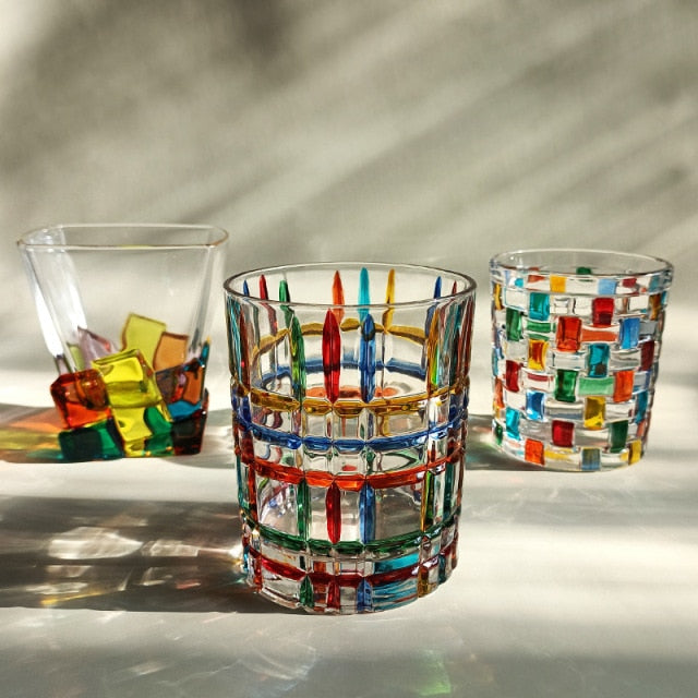 Colorful Crystal Glasses