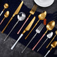 Elegant Four-Piece Cutlery Set.