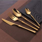 Elegant Four-Piece Cutlery Set.