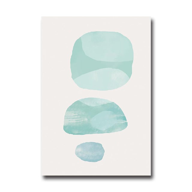 Pastel Balance Art Canvas Art