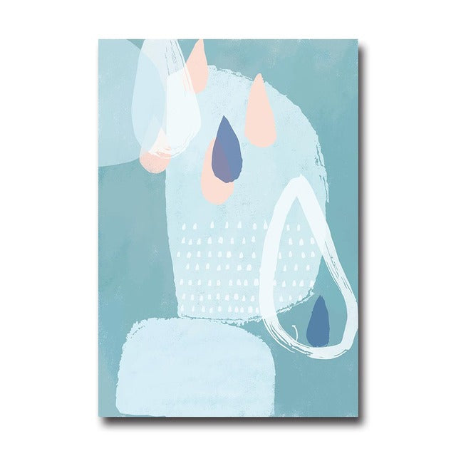 Pastel Balance Art Canvas Art