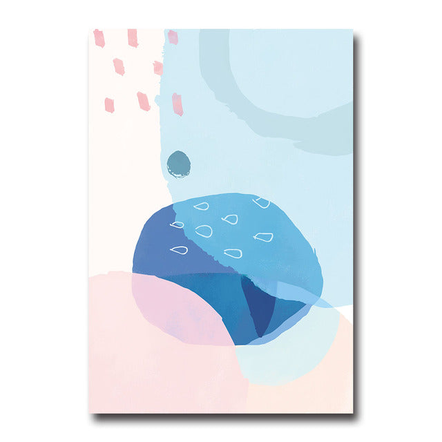 Pastel Balance Art Canvas Art