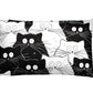 Black and White Cats Cushion Covers.