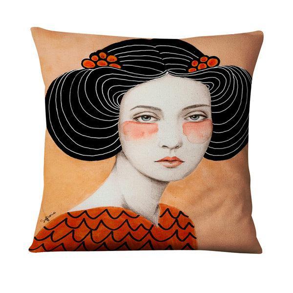Bold Women Cushion Covers.