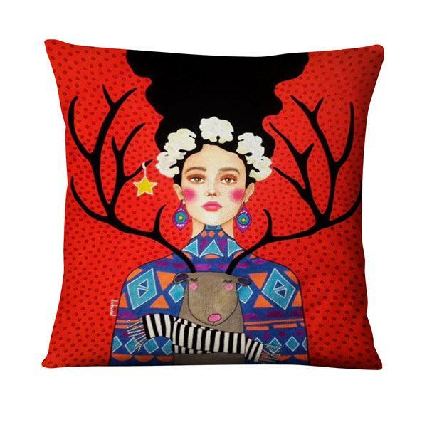 Bold Women Cushion Covers.